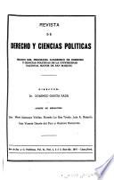 Revista de derecho y ciencias políticas