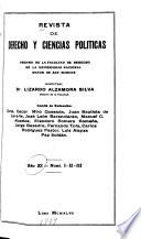 Revista de derecho y ciencias politicas