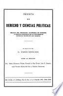 Revista de derecho y ciencias politicas