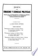 Revista de derecho y ciencias politicas