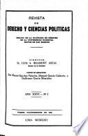 Revista de derecho y ciencias políticas