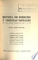 Revista de derecho y ciencias sociales
