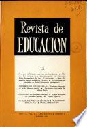 Revista de educación nº 12