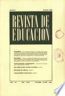 Revista de educación nº 182