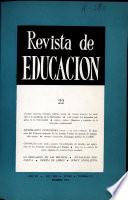 Revista de educación nº 22