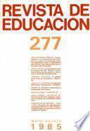 Revista de educación nº 277