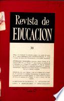 Revista de educación nº 30