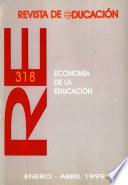 Revista de educación nº 318. Economía de la educación