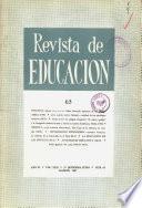 Revista de educación nº 65