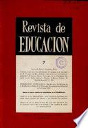 Revista de educación nº 7