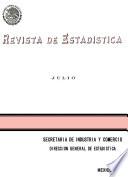 Revista de estadística 1969. Julio. Volumen XXXII, núm 7