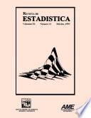 Revista de estadística 1997. Volumen IX, Número 11