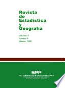 Revista de estadística y geografía 1980. Volumen 1, número 4