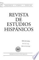 Revista de estudios hispánicos
