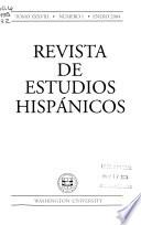 Revista de estudios hispánicos