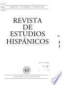 Revista de estudios hispánicos