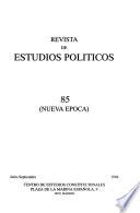 Revista de estudios políticos