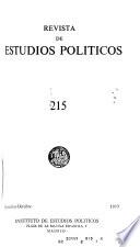 Revista de estudios políticos