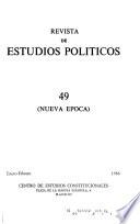 Revista de estudios políticos