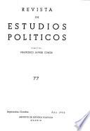 Revista de estudios políticos