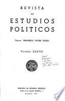 Revista de estudios políticos