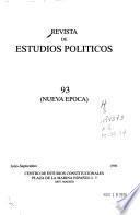 Revista de estudios políticos