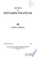 Revista de estudios políticos