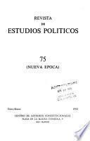 Revista de estudios políticos