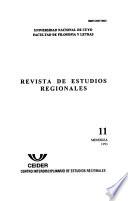 Revista de estudios regionales