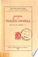 Revista de filología española