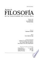 Revista de filosofía de la Universidad de Costa Rica
