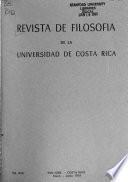 Revista de filosofía de la Universidad de Costa Rica