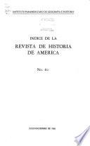 Revista de Historia de América