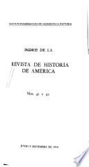 Revista de Historia de América