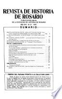 Revista de historia de Rosario