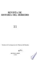 Revista de historia del derecho