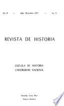 Revista de historia (Escuela de Historia, Universidad Nacional,Costa Rica)