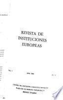 Revista de instituciones europeas