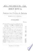 Revista de instrucción pública de Bolivia