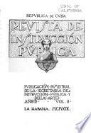 Revista de instrucción pública