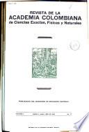 Revista de la Academia Colombiana de Ciencias Exactas, Físicas y Naturales