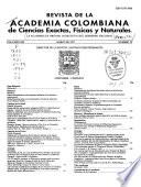Revista de la Academia Colombiana de Ciencias Exactas, Físicas y Naturales