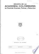 Revista de la Academia Colombiana de Ciencias Exactas, Fisicas y Naturales