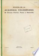 Revista de la Academia Colombiana de Ciencias Exactas, Físicas y Naturales