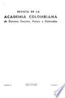 Revista de la Academia colombiana de ciencias exactas, físicas y naturales