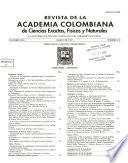 Revista de la Academia Colombiana de Ciencias Exactas, Físicas y Naturales