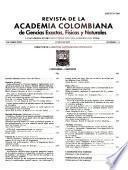 Revista de la Academia Colombiana de Ciencias Exactas, Físicas y Naturales