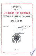 Revista de la Academia de Ciencias Exactas, Físico-Químicas y Naturales de Zaragoza