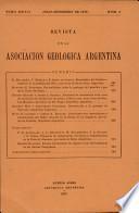 Revista de la Asociación Geológica Argentina