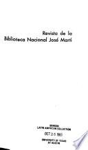 Revista de la Biblioteca Nacional José Martí